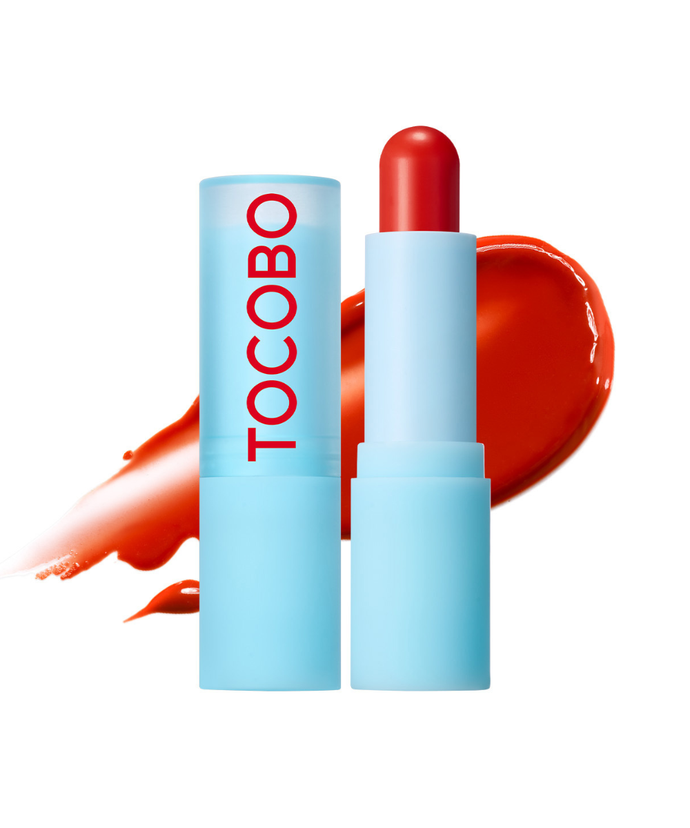 TOCOBO Glass tinted lip balm 013 tangerine red