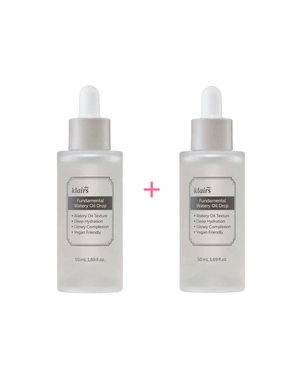 1+1 Dear, Klairs Fundamental Watery Oil Drop