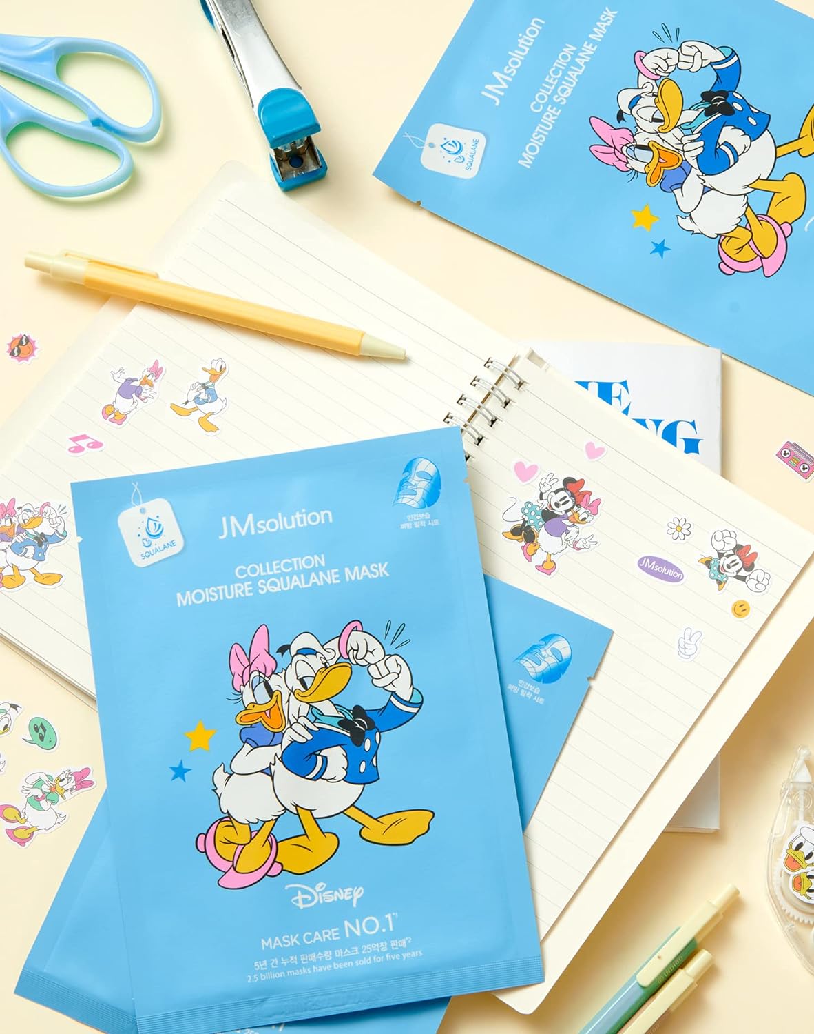 Hidratantna maska sa prirodnim skvalanom iz Disney kolekcije za negu kože.