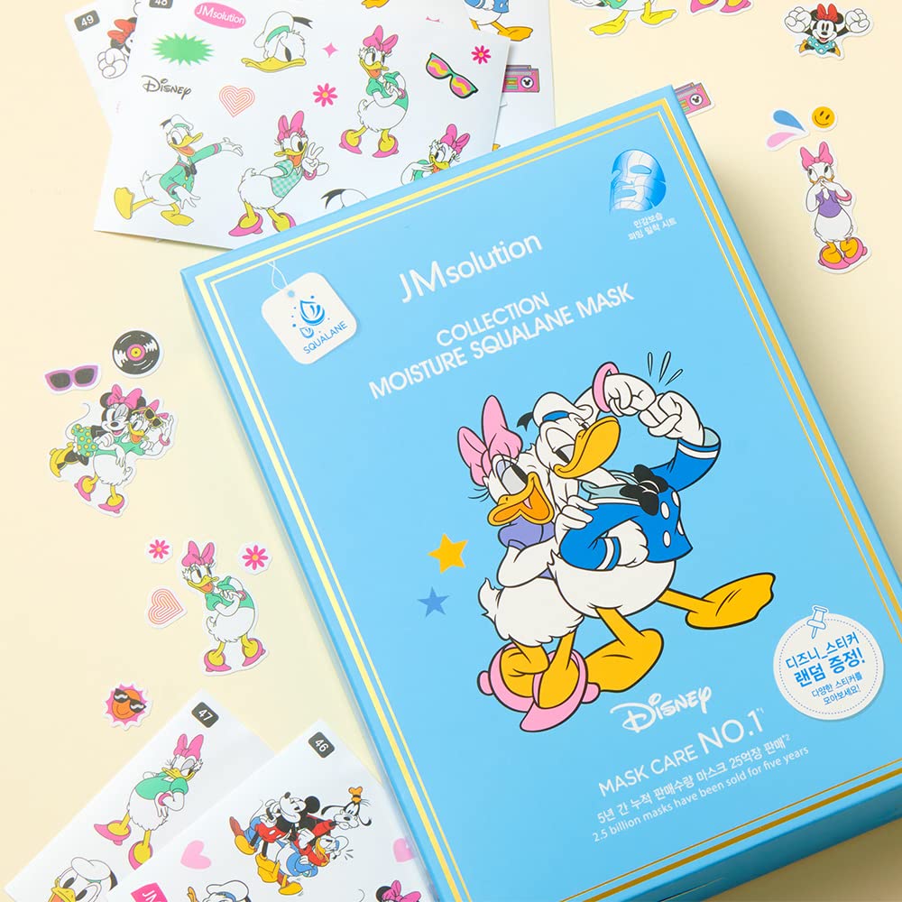 Hidratantna maska sa prirodnim skvalanom iz Disney kolekcije za negu kože.
