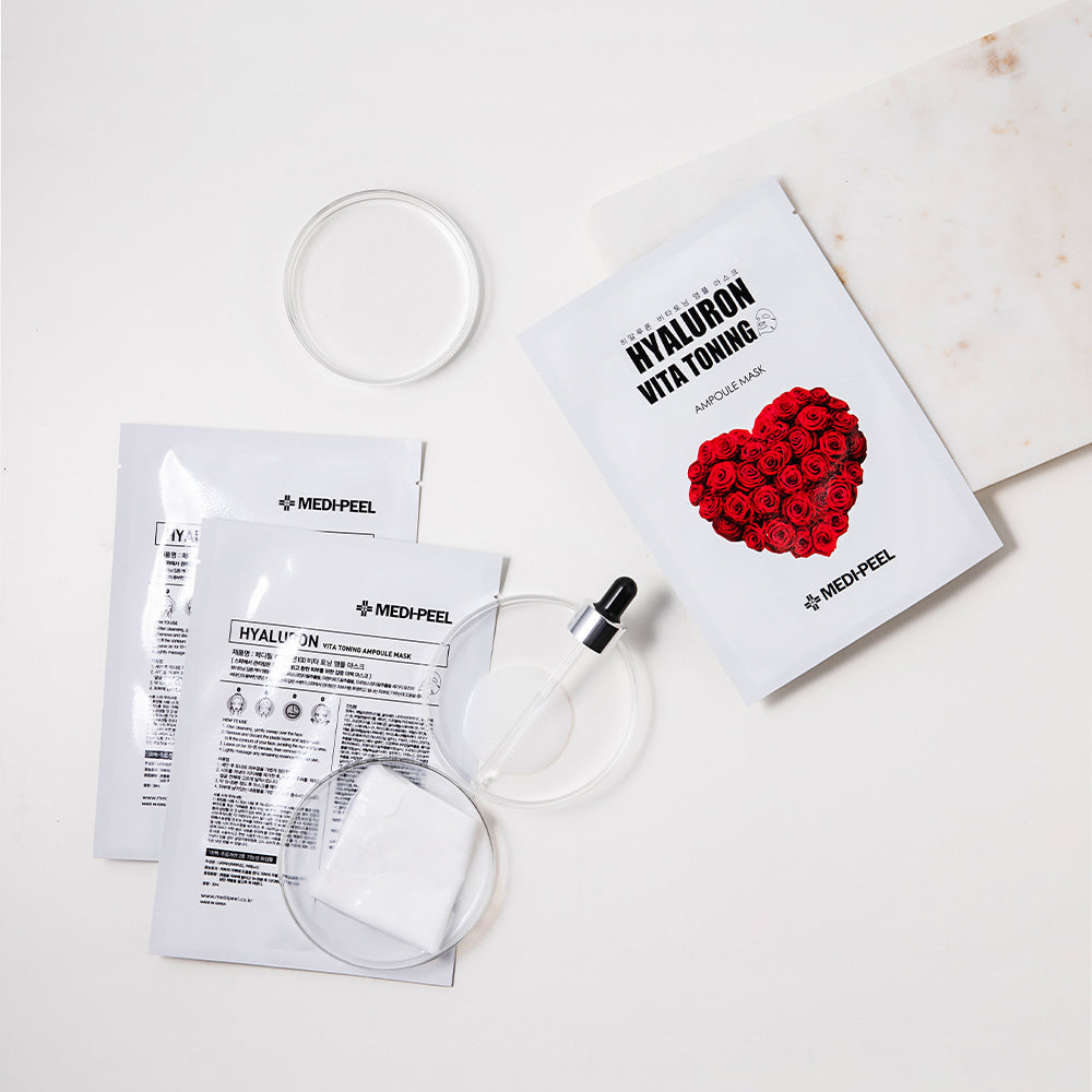 MEDI-PEEL Hyaluron Vita Toning Ampoule Mask