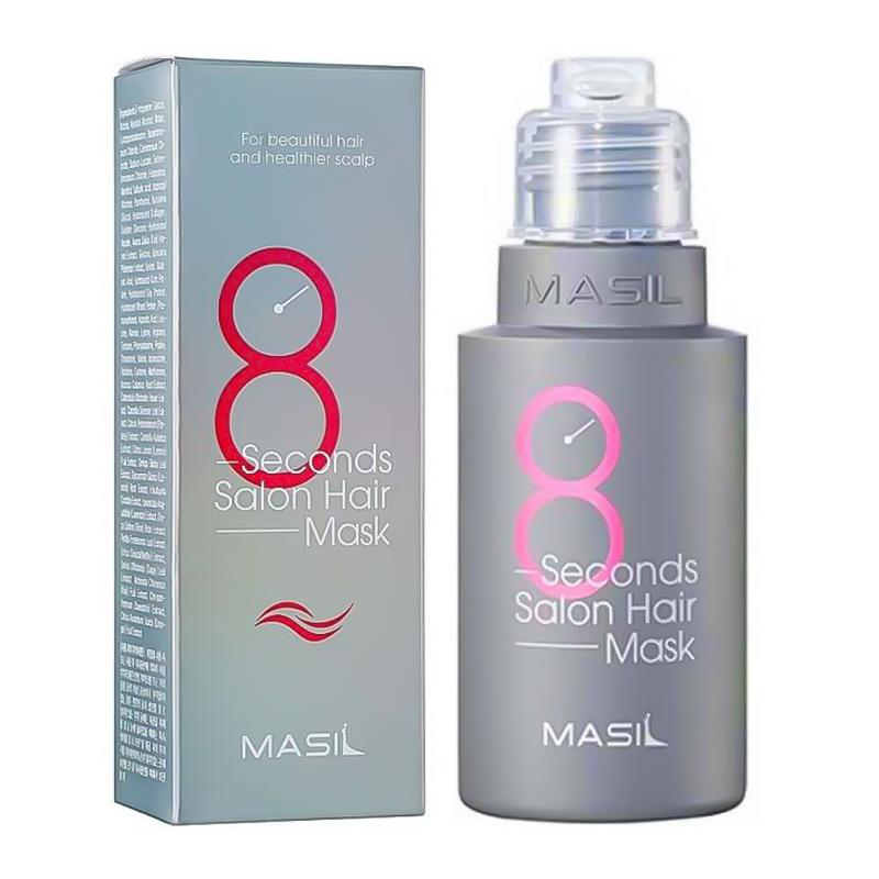 8-second salon treatment for damaged hair. Leaves hair smooth and shiny. Masil 8 Seconds Salon Hair Mask 50 ml