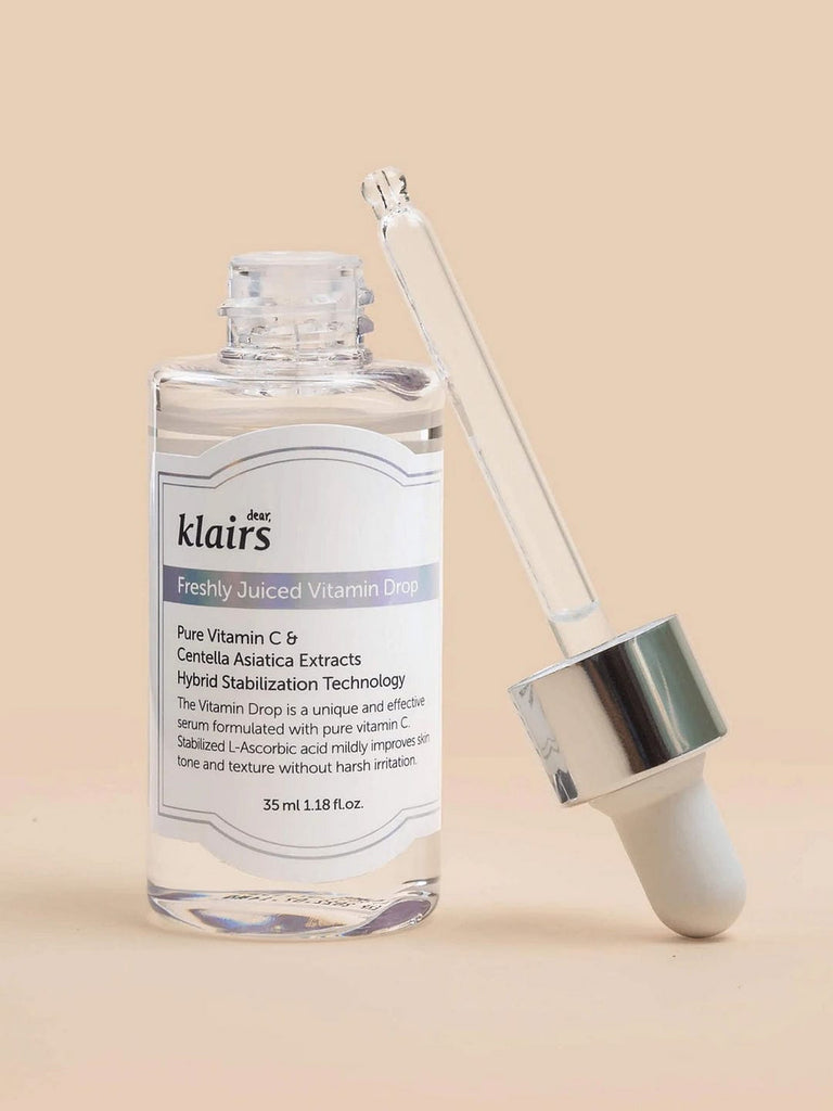 Vitamin C serum for glowing skin, for dull and sensitive skin, strengthens barrier, evens skin tone.