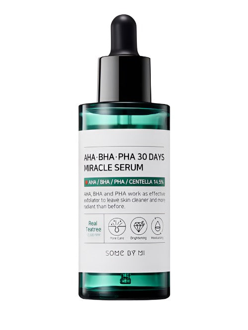 AHA-BHA-PHA 30 Days Miracle Serum 50 ml Belgrade Novi Sad Serbia Korean cosmetic корейская косметика Белград Сербия Нови Сад серум сыворотка эссенция проблемная кожа от прыщей от акне some by mi