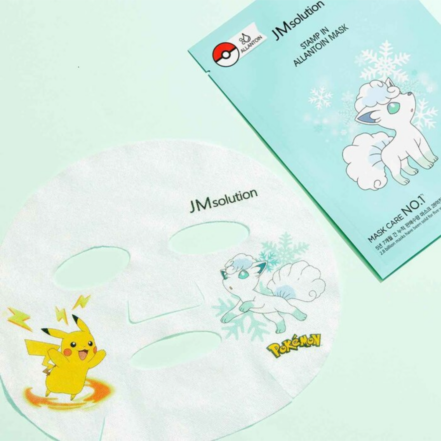 Stamp In Allantoin Mask X Pokemon Vulpix