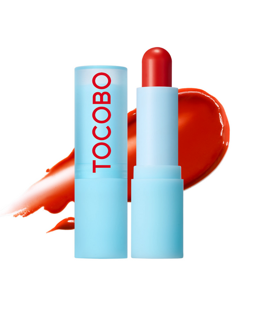 Glass tinted lip balm 013 tangerine red