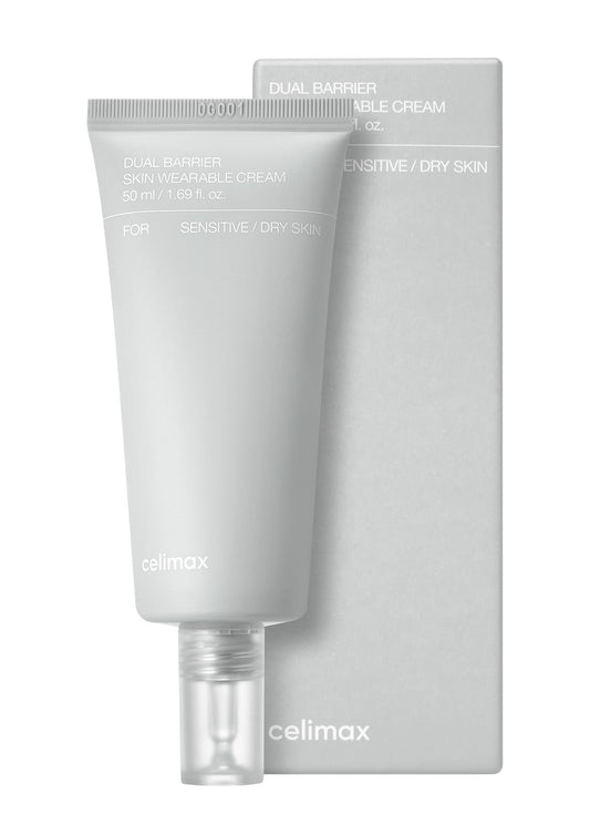 Dual barrier skin wearable cream