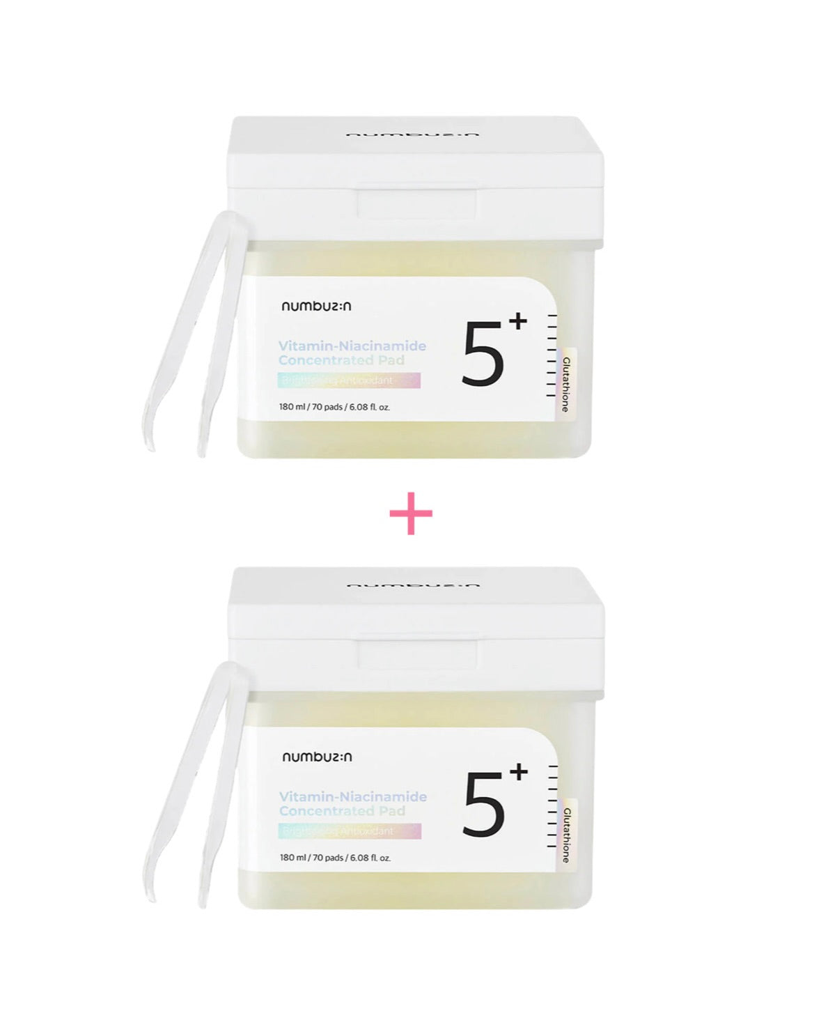 1+1 NUMBUZIN No.5 Vitamin-Niacinamide Concentrated Pad