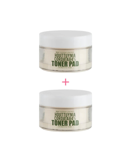 1+1 Derma Factory Houttuynia Cordata 84% Toner Pad