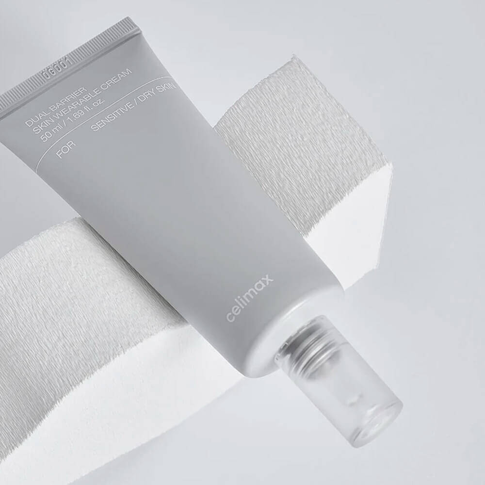 Dual barrier skin wearable cream