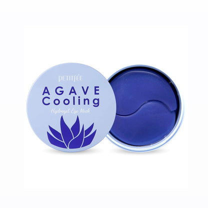 Agave Cooling Hydrogel Eye Patch  Belgrade Novi Sad Serbia Korean cosmetic корейская косметика Белград Сербия Нови Сад  патчи для глаз патчи под глаза патчи от синяков патчи от отеков патчи для кожи вокруг глаз патчи для век агава охдаждающие синие петитфи Petitfee