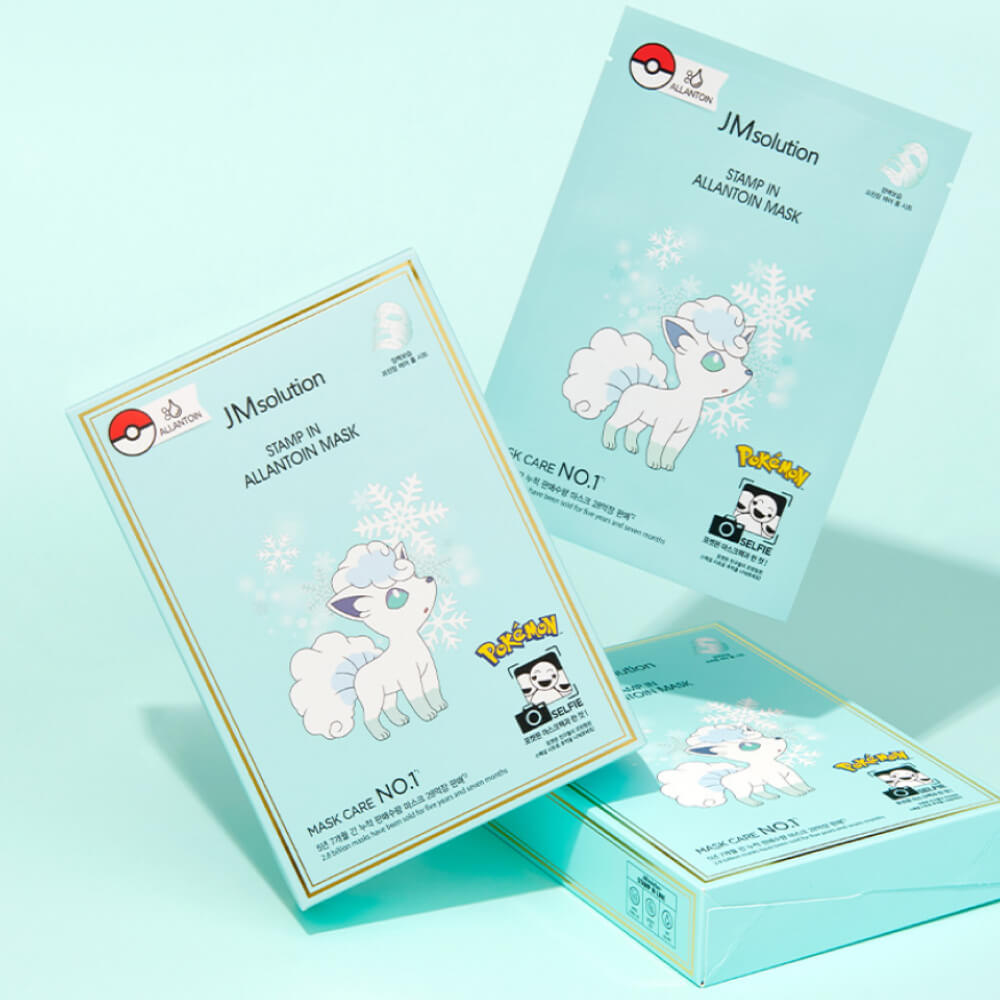 Stamp In Allantoin Mask X Pokemon Vulpix