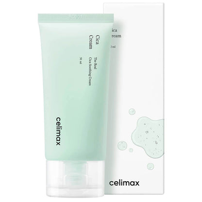 Лёгкий безмасляный крем на основе центеллы Celimax The Real Cica Soothing Cream, 50мл